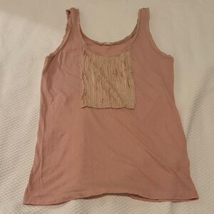 J crew Women's Pink Sleeveless tank Top